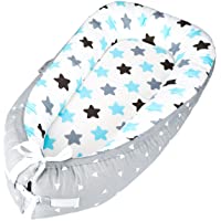 Luchild Nido Bebé Recién Nacido- Reductor de Cuna Nidos- Cama cana nido de viaje Doble Caras para bebe dormir